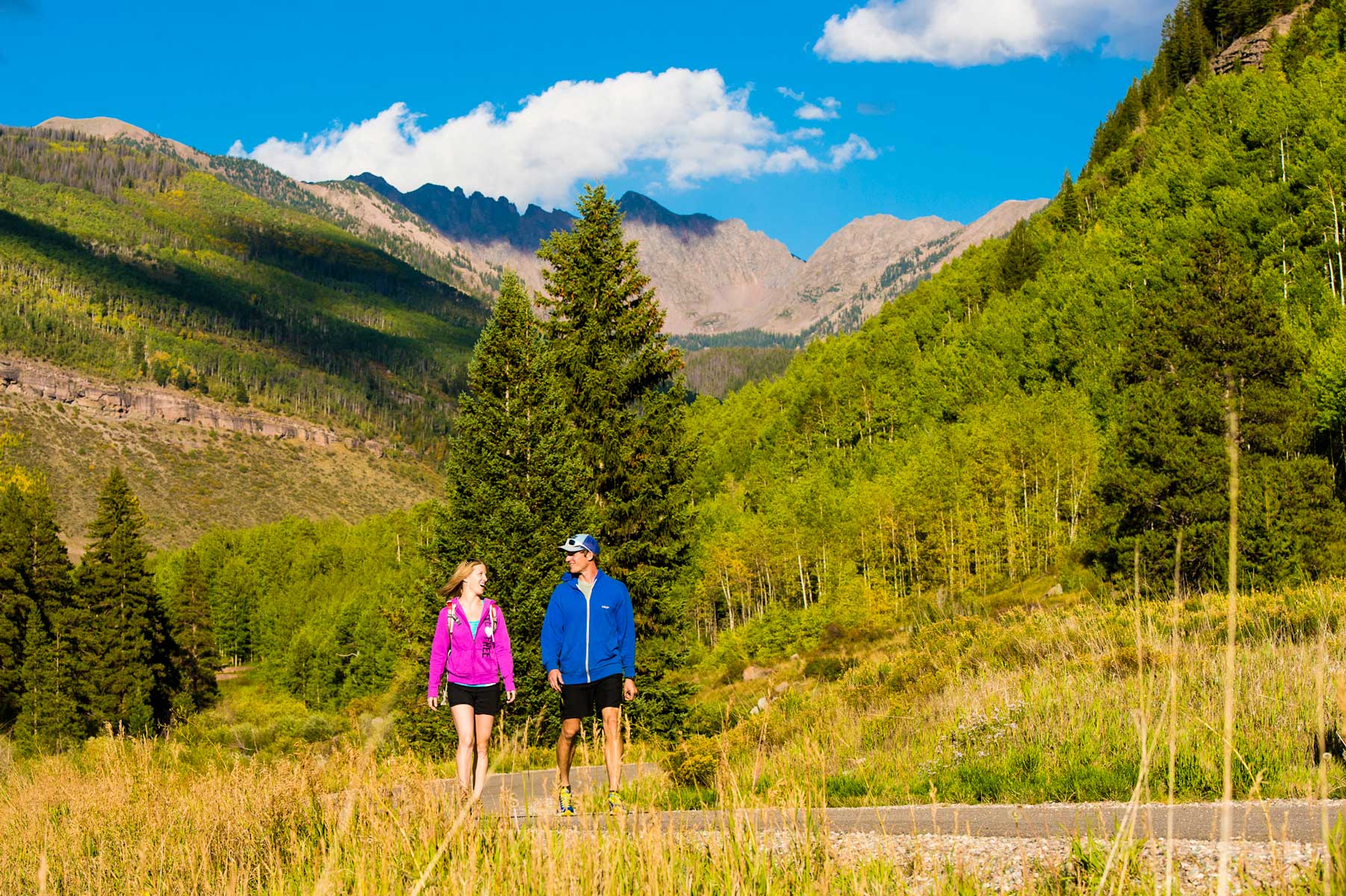 hiking in Vail